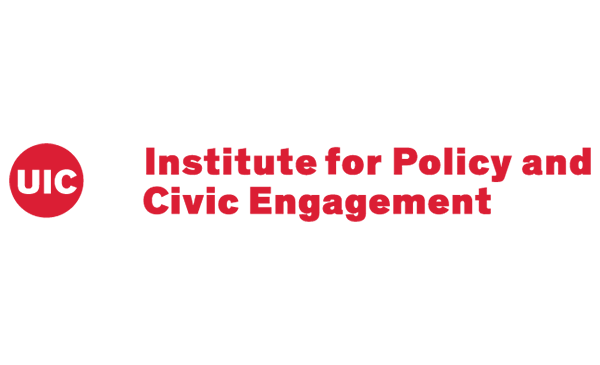 Logo with Institute for Policy and Civic Engagement in red text