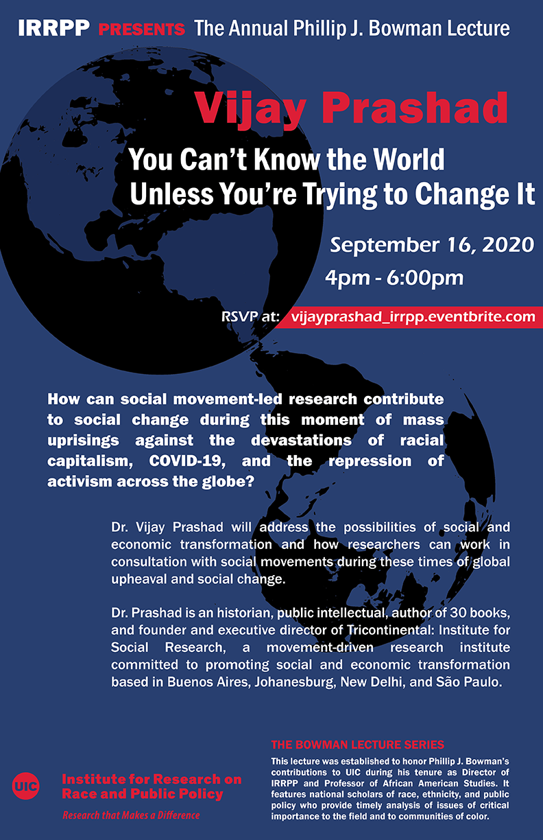 Poster for 2020-2021 Bowman Lecture